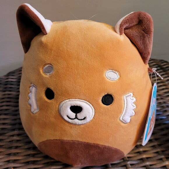 NWT Squishmallow Lot: of 2: Francis the Lion 4.5" & Seth the Red Panda 8" Plush - Picture 2 of 14